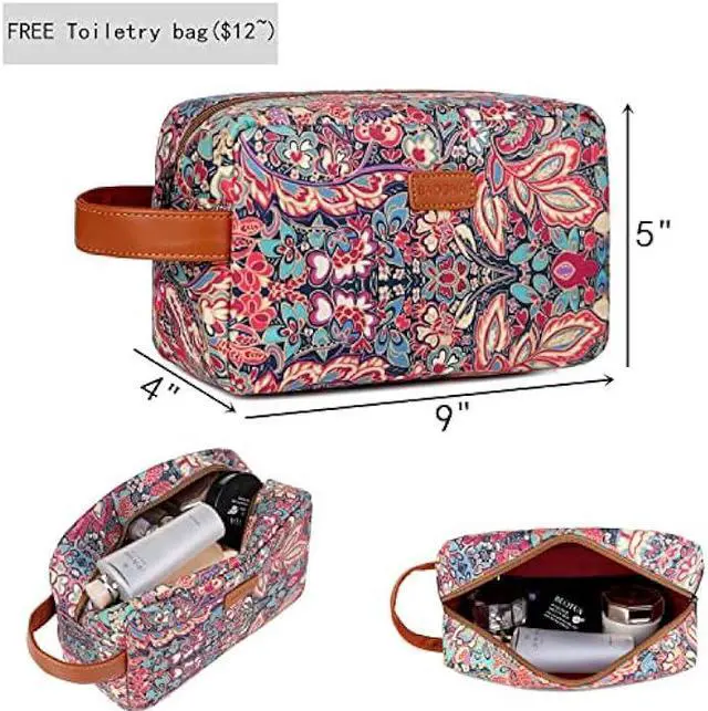 Alt view image 7 of 7 - Large Women Laptop Backpack 15.6 inch Computer Backpack Travel Hiking Backpack With Free Toiletry bag CN-01 (HS)