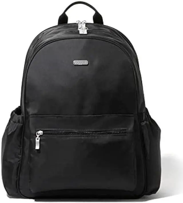 Main image of Baggallini Womens Essential Laptop Backpack, Black