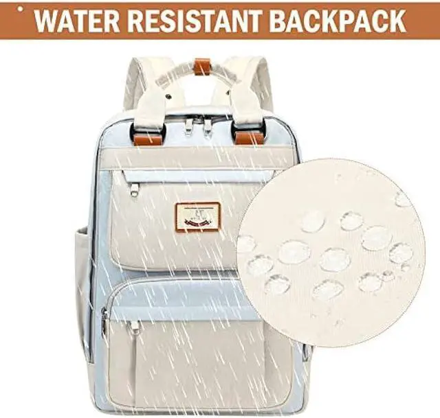 Alt view image 7 of 7 - MYHOZEE Laptop Backpacks 15.6 Inch, College Backpack Computer Bookbag Travel Daypack Bookbags for Women Men