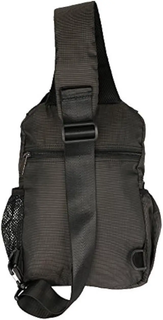 Alt view image 4 of 7 - Vanlison Sling Bag Backpack Cross Body Messenger Bag Shoulder Backpack Travel Rucksack Black