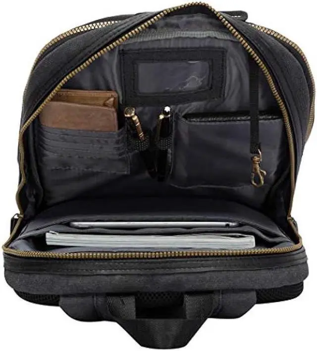 Alt view image 5 of 6 - Cocoon Innovations Cocoon MCP3414BK Urban Adventure 16 Slim Backpack with Built-in Grid-IT!® Accessory Organizer (Black)