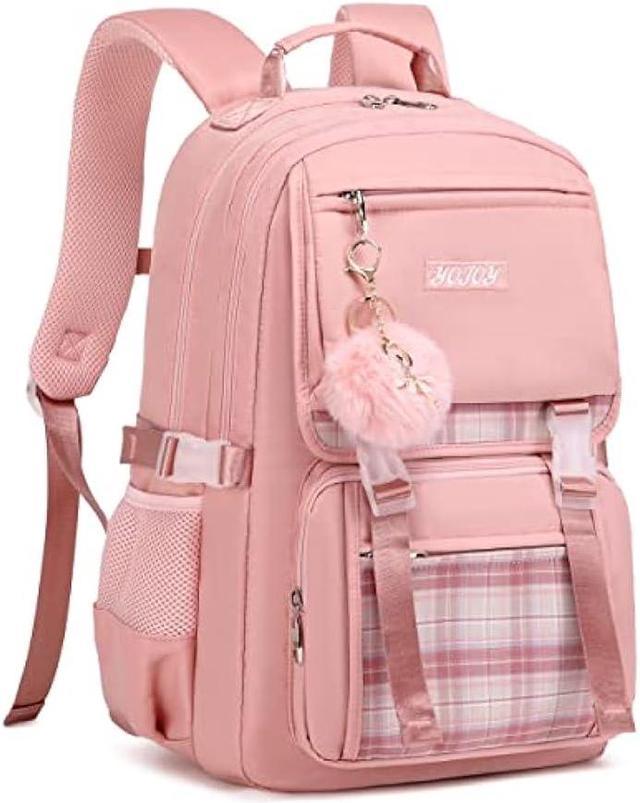 YOJOY Girls Backpacks 15.6 Inch Laptop School Bag Backpack for