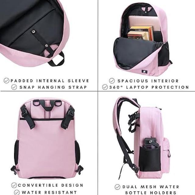 Fenrici Kids Backpack for Girls, Boys, Teens, Recycled School Bag with Padded Laptop Compartment, Ideal for Everyday Use