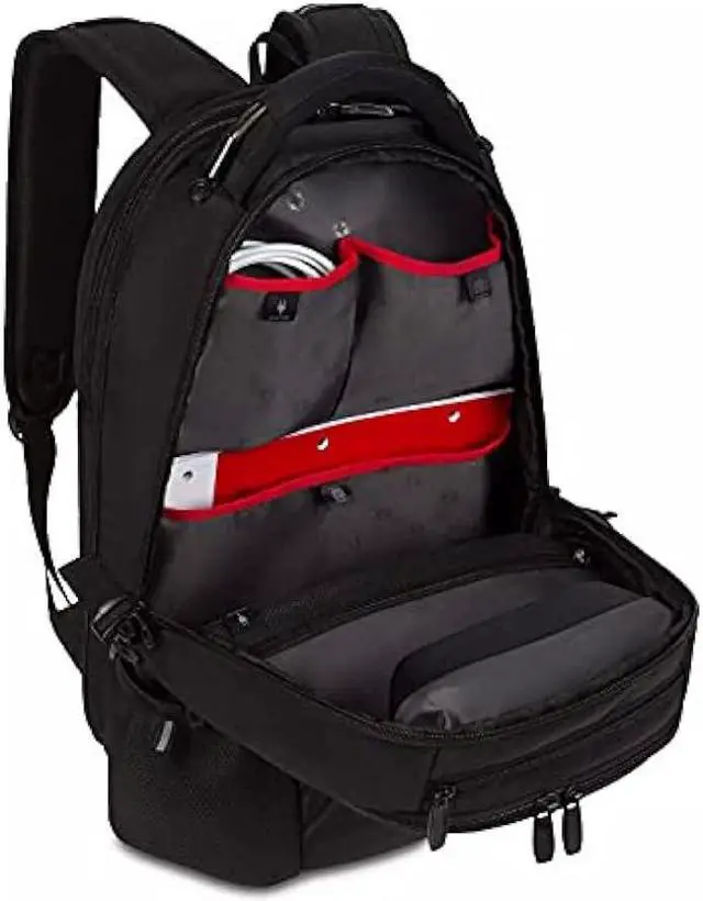 Alt view image 6 of 7 - SwissGear Premium Laptop Notebook ScanSmart Backpack, Swiss Gear Outdoor / Travel / School Bag