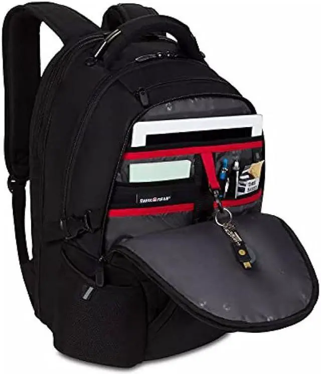 Alt view image 5 of 7 - SwissGear Premium Laptop Notebook ScanSmart Backpack, Swiss Gear Outdoor / Travel / School Bag