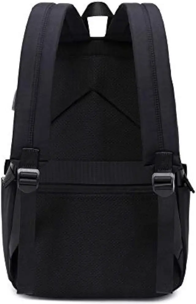 Alt view image 5 of 6 - Joymoze Girl Laptop Backpack Set with Lunch Bag and Pencil Purse Black Chain