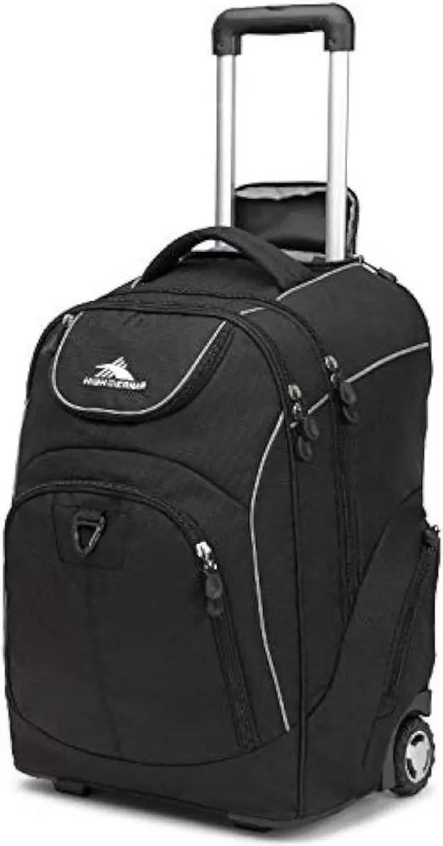 Main image of High Sierra Powerglide Wheeled Backpack, Black, One Size