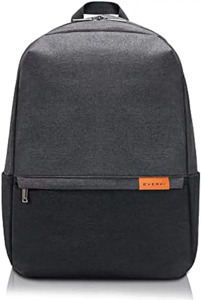 Main image of Everki 106 Light Compact 15.6-Inch Laptop Backpack with Hidden Pocket, Commute, College, Men or Women (EKP106) Charcoal