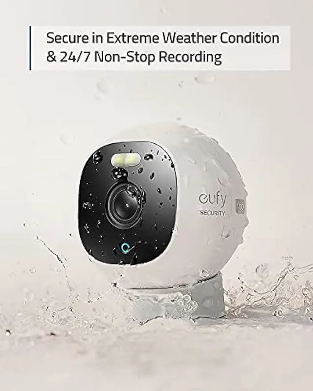 Alt view image 2 of 6 - eufy Security Outdoor Cam E210, All-in-One Security Camera with 1080p Resolution, Spotlight, Color Night Vision, No Monthly Fees, Wired Camera, IP67 Weatherproof, Motion Only Alert
