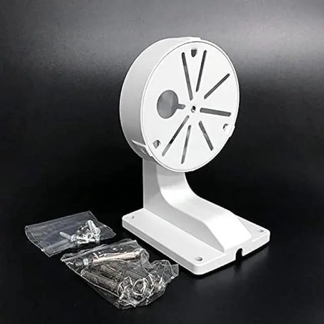 Alt view image 5 of 6 - WiTi 4.7 inches Wall Mount Bracket for Dome Security Camera,Deep Base Junction Box Cable Management Mounting Case, CCTV IP Surveillance Cameras Holder Metal Solid Powder Spray Coating