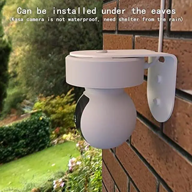 Alt view image 5 of 6 - Zwolf Metal Wall Mount for Kasa Indoor Pan/Tilt Smart Security Camera, Upside Down or Upright Your Camera on Any Wall You Want, Get Any Viewing Angles (NOT Included Camera) (Pack of 2)