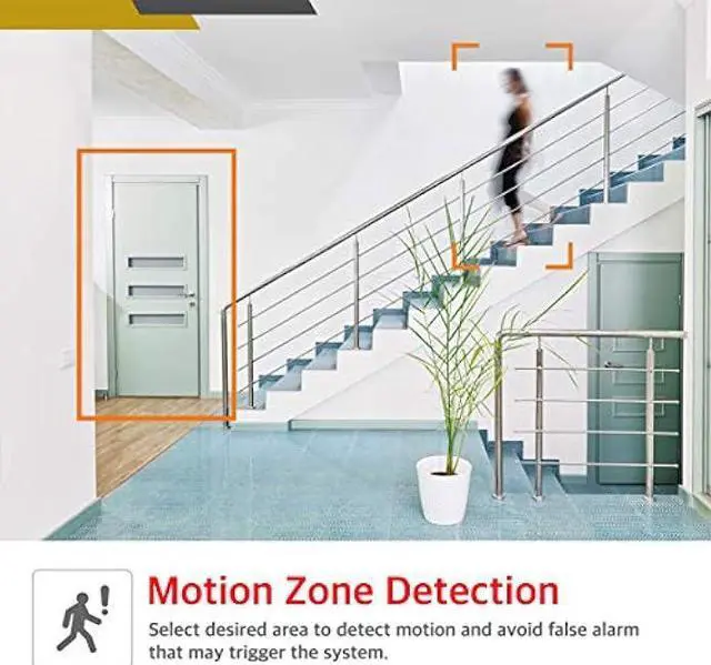 Alt view image 5 of 7 - Wisenet SDC-89445BF 5MP CCTV Surveillance Weatherproof Bullet Security Camera 82ft IR Distance Plastic Housing 3.6mm Lens 104° Wide Angle (Quad Pack)