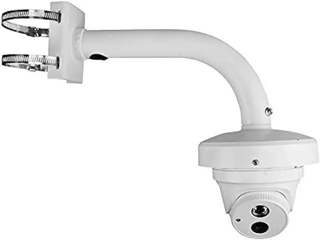 Alt view image 4 of 7 - compcctv Dome Camera Universal Heavy-Duty Outdoor Security Camera Pole Mount Bracket Universal Security Camera CCTV Security Camera Mount Bracket (1 Pack)(30mm-200mm)