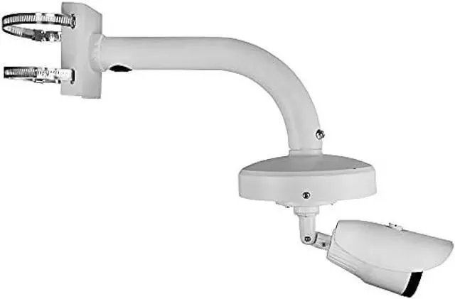 Alt view image 5 of 7 - compcctv Dome Camera Universal Heavy-Duty Outdoor Security Camera Pole Mount Bracket Universal Security Camera CCTV Security Camera Mount Bracket (1 Pack)(30mm-200mm)