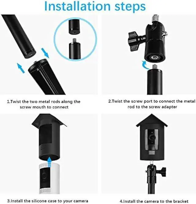 Alt view image 4 of 7 - Imou Security Camera Outdoor with Floodlight and Sound Alarm, 4MP QHD Pan/Tilt 2.4G Wi-Fi Camera, IP66 Weatherproof 2.5K Bullet Camera, Full Color Night Vision IP Camera with 2-way Talk, Cruiser