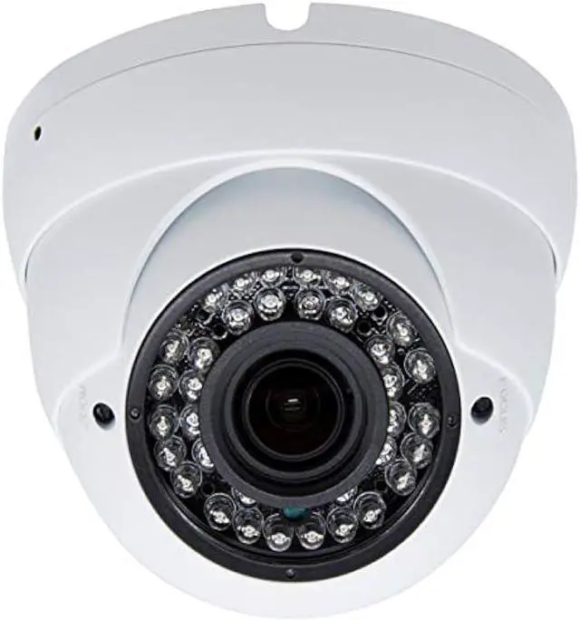 Main image of Vonnision 5MP 4MP Dome Super Hybrid Security Camera 4in1 TVI/CVI/AHD/960H CCTV Surveillance Security Camera 2.8-12mm Varifocal Lens Waterproof Day&Night Vision Outdoor/Indoor 98ft IR Camera White