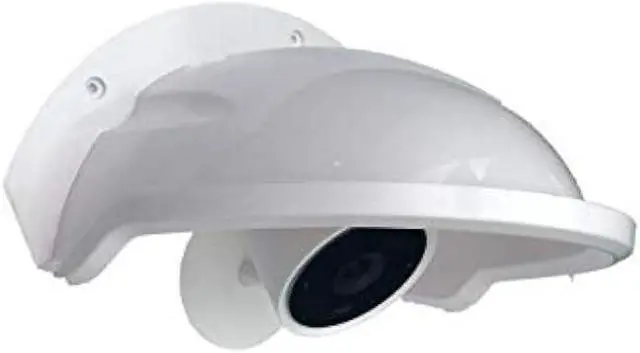 Alt view image 2 of 6 - Universal Sunshade Rainshade Camera Cover Shield for Outdoor Nest/Nest IQ Camera - White