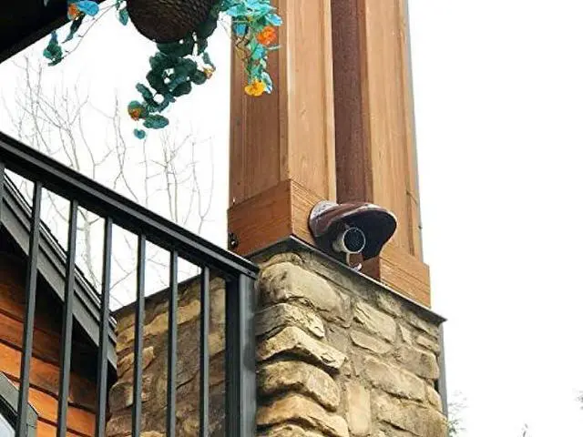 Alt view image 6 of 6 - Universal Sunshade Rainshade Camera Cover Shield for Outdoor Nest/Nest IQ Camera - White