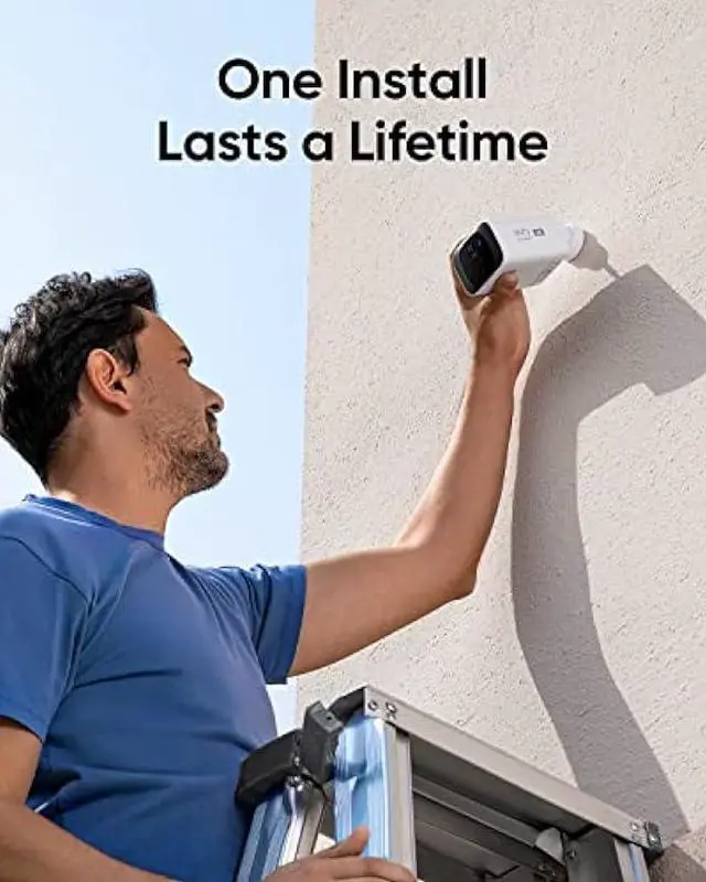 Alt view image 5 of 6 - eufy Security SoloCam S220, Solar Security Camera, Wireless Outdoor Camera, Continuous Power, 2K Resolution, Wireless, 2.4 GHz Wi-Fi, No Monthly Fee, HomeBase 3 Compatible