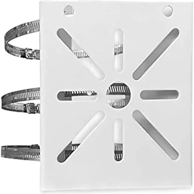 Main image of WiTi Universal Vertical Pole Mount for Security Camera, Solid Metal Bracket with Loops, Suitable for CCTV Cameras(Medium Size)