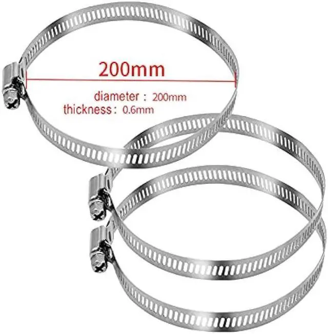 Alt view image 4 of 7 - WiTi Universal Vertical Pole Mount for Security Camera, Solid Metal Bracket with Loops, Suitable for CCTV Cameras(Medium Size)