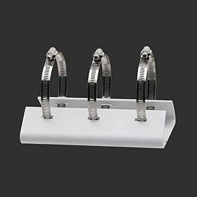 Alt view image 5 of 7 - WiTi Universal Vertical Pole Mount for Security Camera, Solid Metal Bracket with Loops, Suitable for CCTV Cameras(Medium Size)