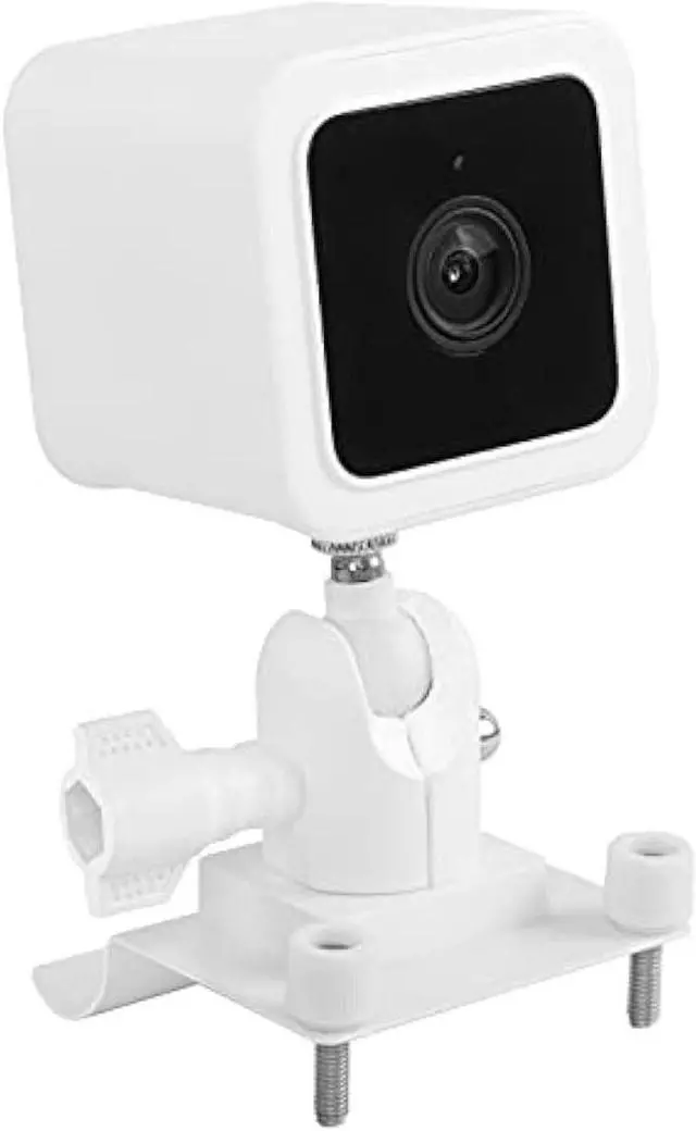 Alt view image 6 of 7 - HOLACA Vinyl Siding Hooks Mount for Wyze Cam V3,Siding Hanger Clips for Mounting Wyze Cam V3 Camera, Weatherproof Stainless Steel Material (White 2Pack)