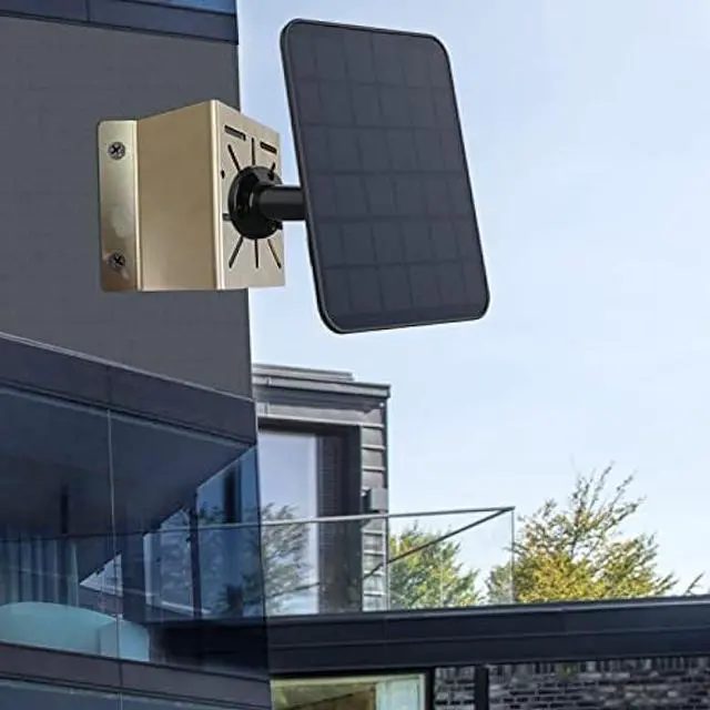 Alt view image 4 of 7 - WiTi Universal Corner Mount for Security Camera, Stainless Steel Mounting Corner Bracket for Wall Mount Corner, Suitable for CCTV Cameras LED Wall/Stage Lights, Solar Panels (Small Size)