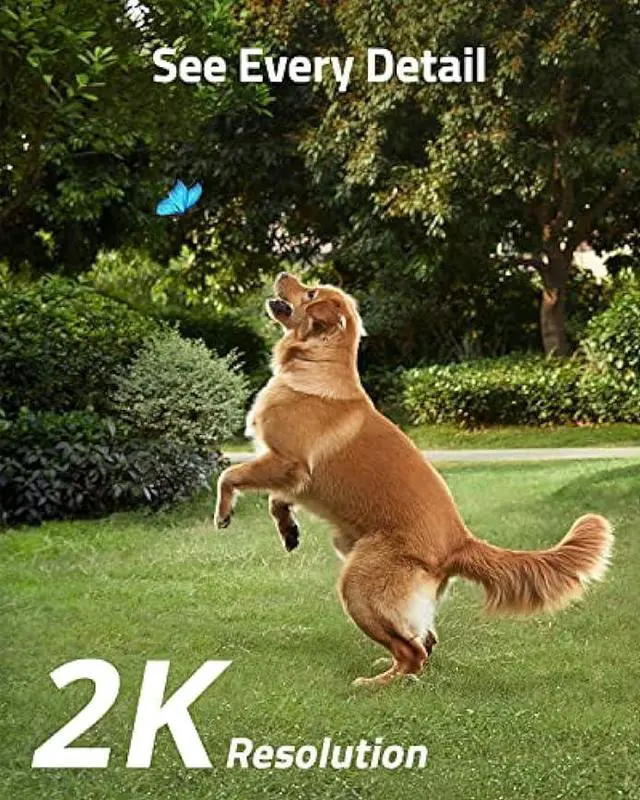 Alt view image 4 of 6 - eufy Security Outdoor SoloCam S230(S40), Solar Security Camera, Wireless Outdoor Camera, Battery Camera, Integrated Solar Panel, Spotlight Camera, 2K, 2.4 GHz Wi-Fi, No Monthly Fee, Motion Only Alert