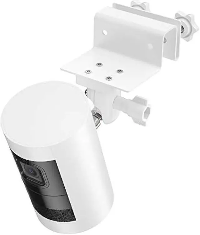 Alt view image 6 of 7 - HOLACA Gutter Mount for Ring Stick Up Cam Plug-in HD Security Camera and Ring Stick Up Cam Battery HD Security Camera-Weatherproof-Give a Perfect Angle for Your Ring Stick Up Cam(3rd)