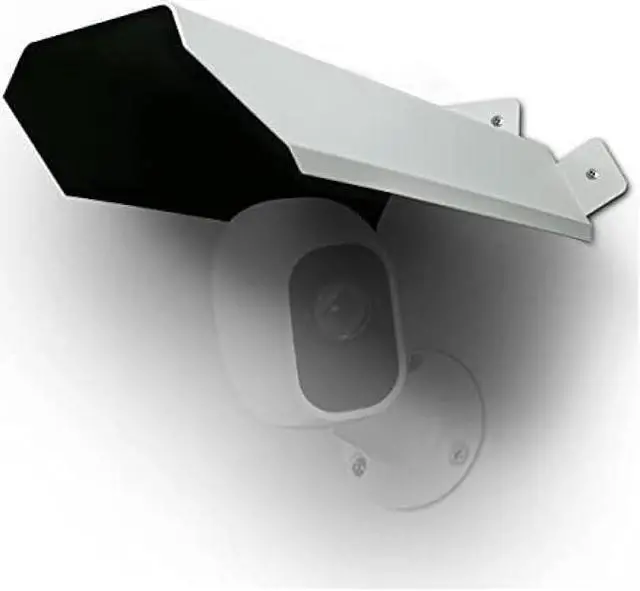 Main image of Universal Security Camera Sun Rain Cover Shield, Protective Roof for Dome/Bullet Outdoor Camera