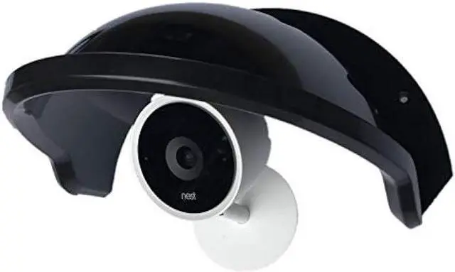 Alt view image 3 of 7 - Ade Advanced Optics Camera Sunshade for Nest/Ring/Arlo/Dome/Bullet Outdoor Camera - Black