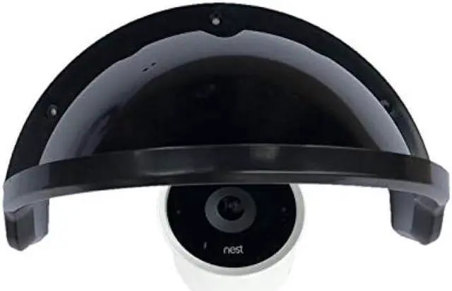 Alt view image 6 of 7 - Ade Advanced Optics Camera Sunshade for Nest/Ring/Arlo/Dome/Bullet Outdoor Camera - Black