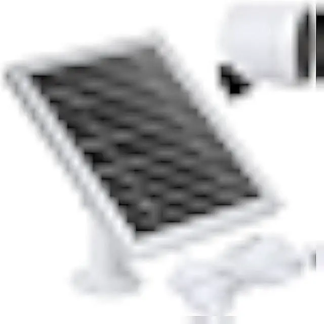 Main image of UYODM Solar Panel Compatible with SimpliSafe Wireless Outdoor Security Camera,Power Your SimpliSafe Outdoor Camera continuously, AL Alloy Frame Durable and Sturdy - Silver