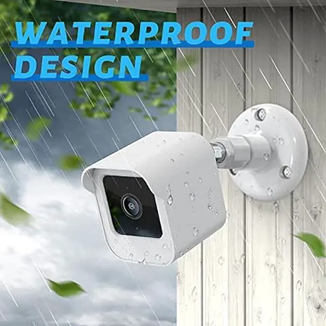 Alt view image 2 of 7 - MROUNT Wyze Cam V3 Wall Mount, Weatherproof Protective Housing with 360 Degree Adjustable Mount Bracket Outdoor and Indoor, Security Camera System Accessories (WHITE-3Pack)