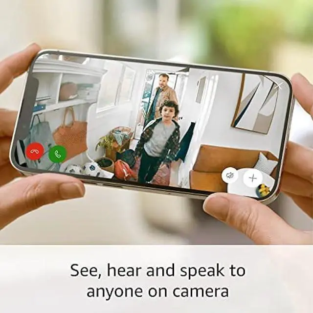 Alt view image 3 of 6 - All-new Ring Indoor Cam (2nd Gen) | latest generation, 2023 release | 1080p HD Video & Color Night Vision, Two-Way Talk, and Manual Audio & Video Privacy Cover | Black