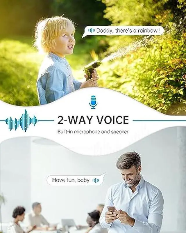 Alt view image 5 of 6 - WESECUU Light Bulb Security Camera, 2.4G/5G WiFi Security Cameras Wireless Outdoor Indoor for Home Security, 360° Monitoring, Auto Tracking, 24/7 Recording, Color Night Vision, Compatible with Alexa
