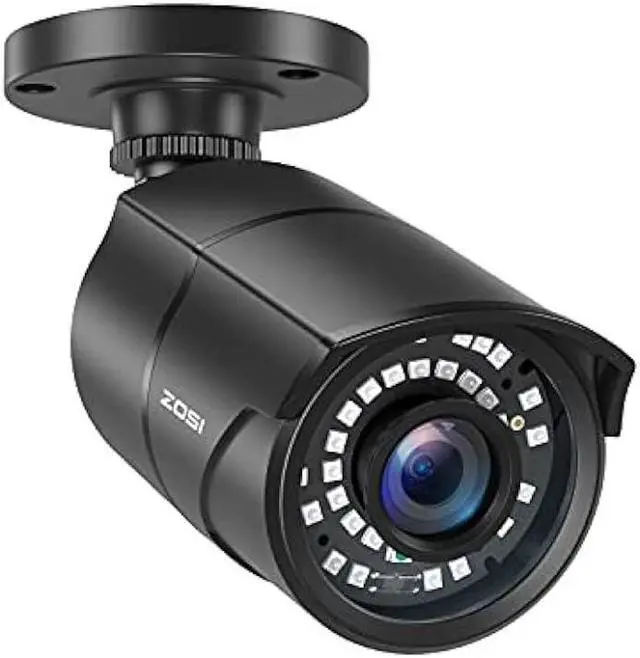 Main image of ZOSI 2MP HD 1080p 1920TVL Security Camera Outdoor Indoor (Hybrid 4-in-1 HD-CVI/TVI/AHD/960H Analog CVBS), 36PCS LEDs,120ft IR Night Vision,105° View Angle Surveillance CCTV Bullet CameraBlack Color)