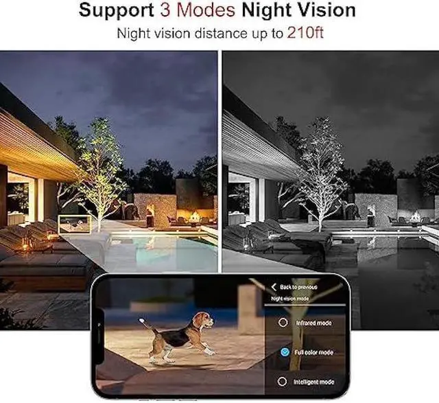 Alt view image 4 of 7 - SV3C POE PTZ Security Camera Outdoor 15X Optical Zoom 5MP Auto Tracking Floodlight Color Night Vision IP Camera, 2-Way Audio, Metal Shell, RTSP, FTP, SD Card Record, BlueIris, Onvif Conformant (Wired)