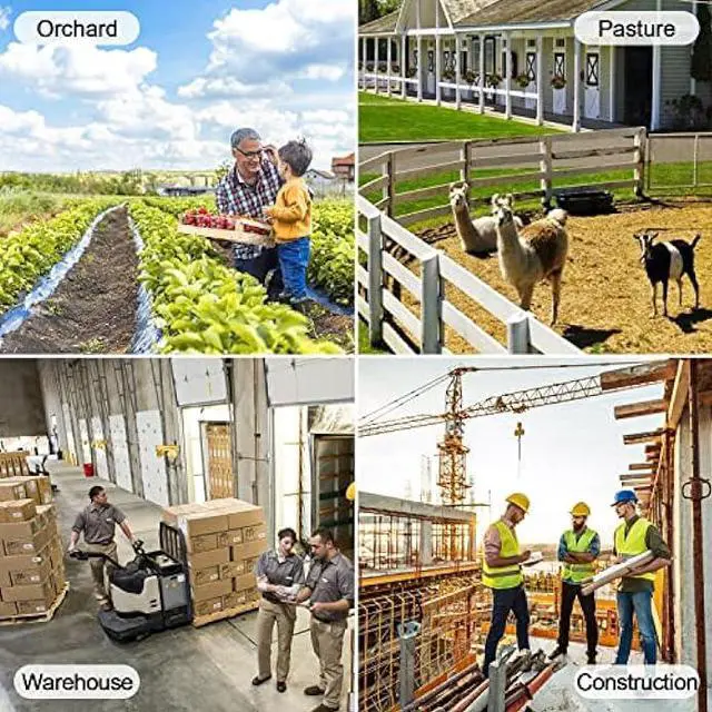 Alt view image 3 of 6 - 4G LTE Cellular Solar Security Camera Outdoor Wireless, GENBOLT 8W 15600mAh Battery Operated Surveillance Camera No WiFi, PTZ IP Camera System with SIM Card, PIR Siren Alarm with Humanoid Detection