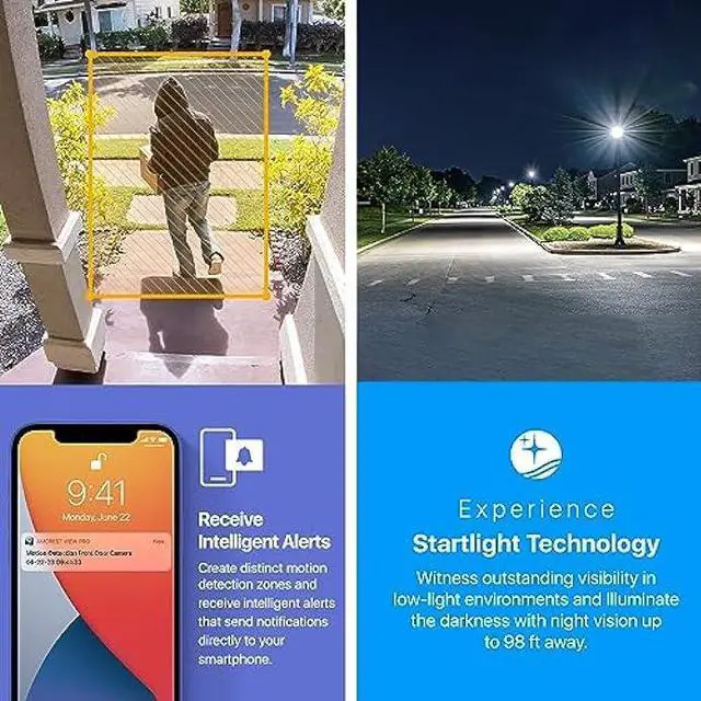 Alt view image 4 of 6 - Amcrest UltraHD 5MP Outdoor POE Camera 2592 x 1944p Bullet IP Security Camera, Outdoor IP67 Waterproof, 103° Viewing Angle, 2.8mm Lens, 98.4ft Night Vision, 5-Megapixel, IP5M-B1186EB-28MM (Black)