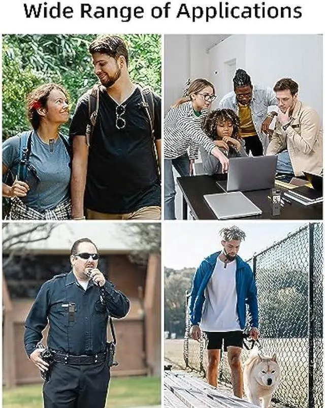 Alt view image 5 of 6 - VIDCASTIVE 64G Body Camera with Video and Audio Recording, 1080P HD Police Body Worn Cam with 180° Rotatable Lens, Night Vision, and 6 Hours Battery Life for Daily Records, Delivery/Serving Jobs