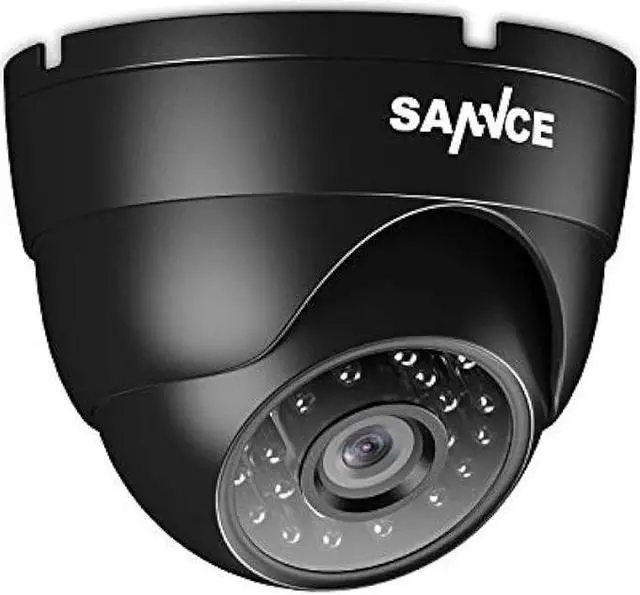 Main image of SANNCE 1080p CCTV Security Camera, Dome Surveillance Camera with 100ft Night Vision, IP66 Waterproof for 960H,720P,1080P,5MP,4K Analog Security DVR (No Power Supply and Cable, Only a Camera)