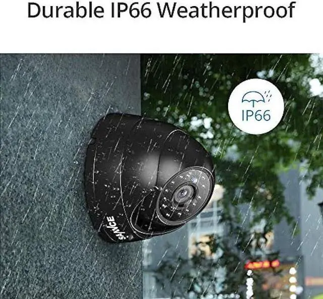 Alt view image 4 of 7 - SANNCE 1080p CCTV Security Camera, Dome Surveillance Camera with 100ft Night Vision, IP66 Waterproof for 960H,720P,1080P,5MP,4K Analog Security DVR (No Power Supply and Cable, Only a Camera)
