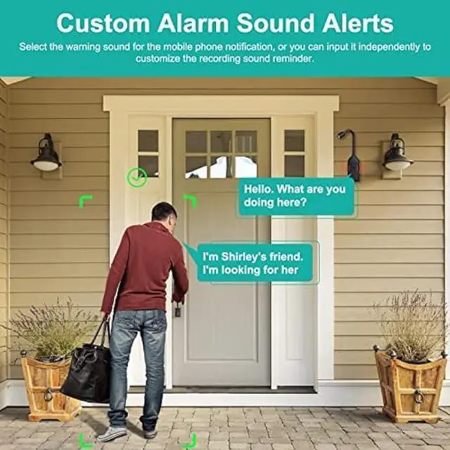 Alt view image 6 of 6 - FINSUI Spy Camera WiFi Hidden Camera 1080P HD Mini Spy Cams for Home Security Easy to Use Wireless Indoor Smallest Nanny Camera with Motion Detection for Home Office Monitoring