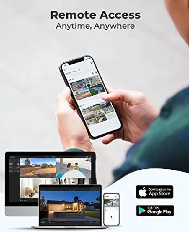 Alt view image 5 of 5 - REOLINK 4K 8CH Network Video Recorder for Home Security Camera System, Only Work with 12MP/4K/5MP/4MP HD Reolink IP Cameras PoE NVR, 24/7 Recording to Pre-Installed 2TB Hard Drive, RLN8-410