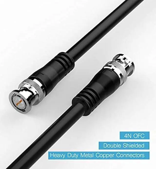 Alt view image 5 of 7 - FURUI SDI Cable 75ft, HD-SDI Cable 3G 75 Ohm Coax Cable 75-5 BNC to BNC Cable Copper Connectors Anti Oxidant 1080P for Video Security Camera CCTV Systems