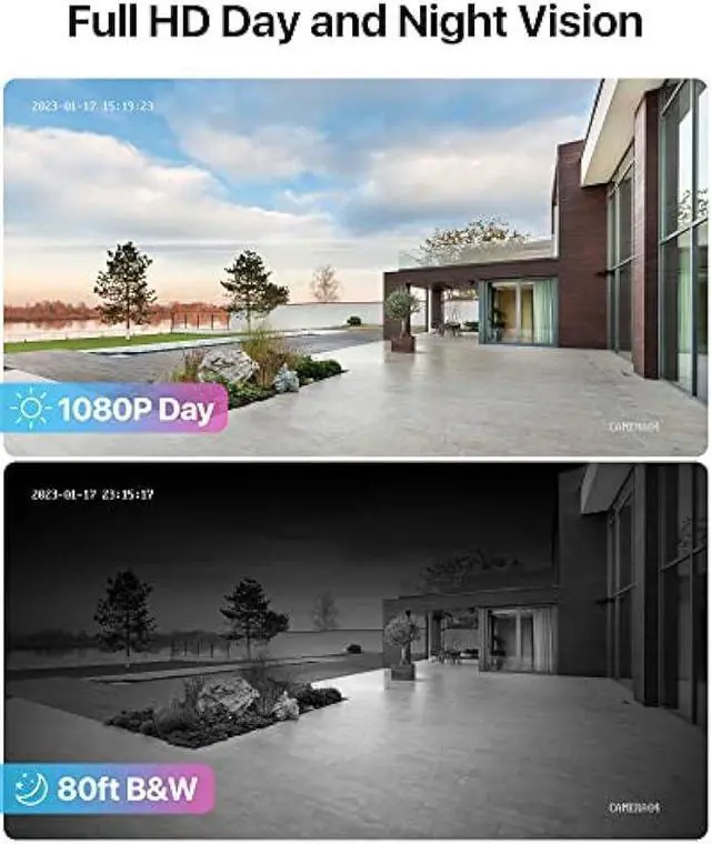 Alt view image 2 of 5 - ZOSI 8CH 1080P Home Security Cameras System with 1TB Hard Drive,H.265+ 8 Channel 5MP Lite CCTV DVR and 4pcs 1080P Indoor Outdoor Surveillance Cameras with Night Vision,Motion Alert,Remote Access