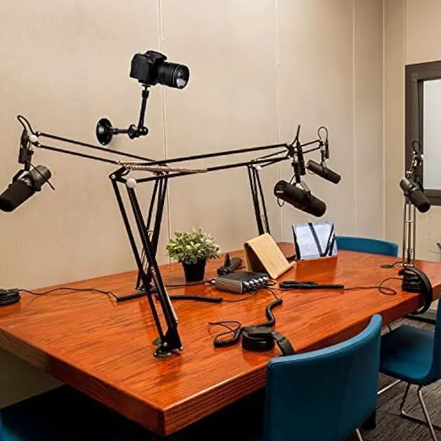 Alt view image 2 of 7 - UYODM 2 Pack Articulating Magic Arm Wall Mount Holder Stand Compatible with CCTV POV Camcorders Cameras, LED Light, Video Lamp,DSLR,Flash,Digital Camera,Security Cameras
