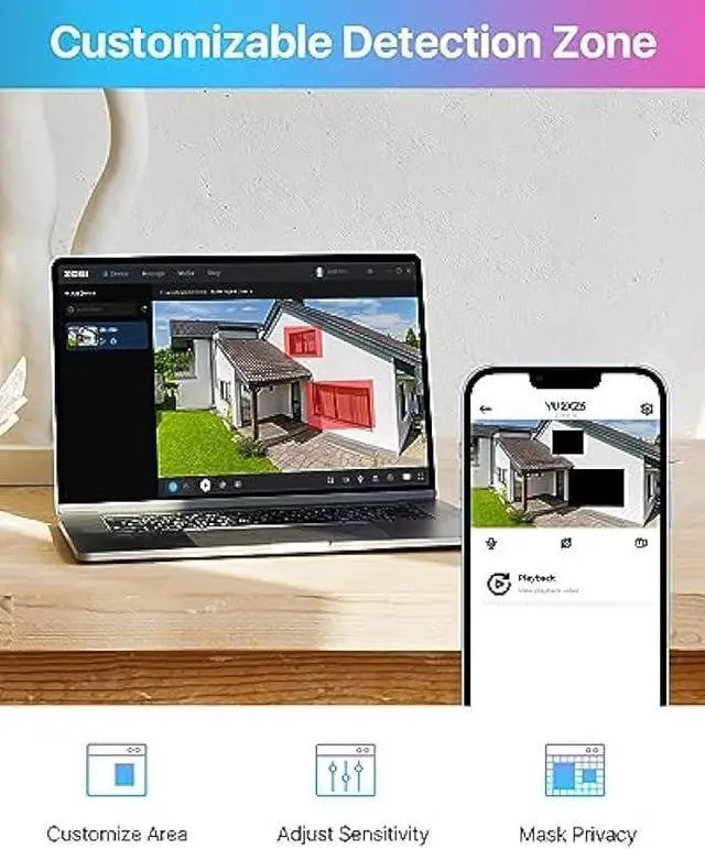Alt view image 5 of 6 - ZOSI H.265+ 8CH 3K Lite 4-in-1 Surveillance DVR Recorders with 2TB HDD for HD-TVI, CVI, CVBS, AHD 960H/720P/1080P/5MP CCTV Security Cameras System,AI Human/Vehicle Detection,Remote Access,Alert Push